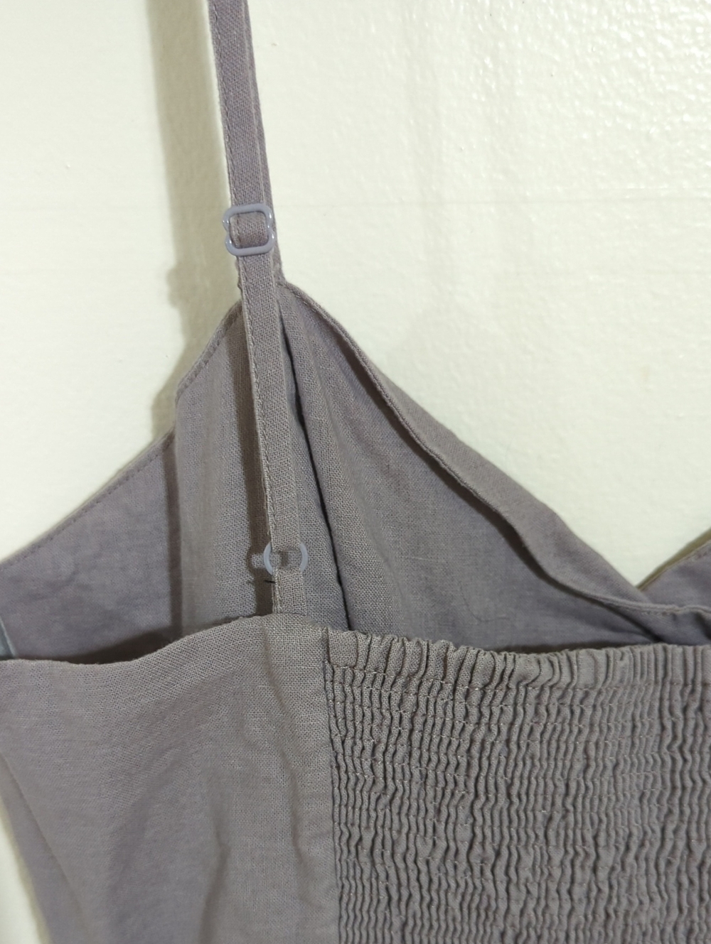 Linen blend Sleeveless Dress - Picture 7 of 7
